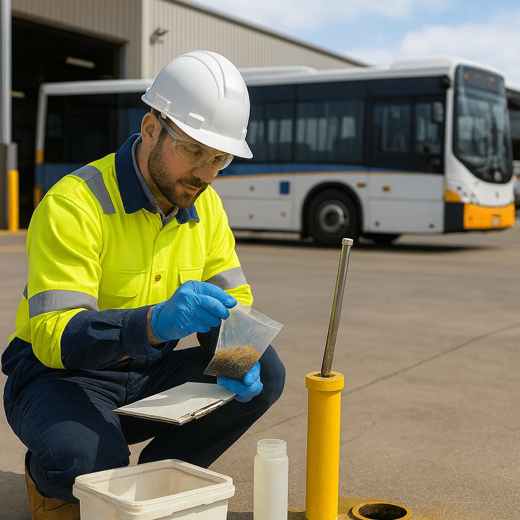 bus depot environmental investigation