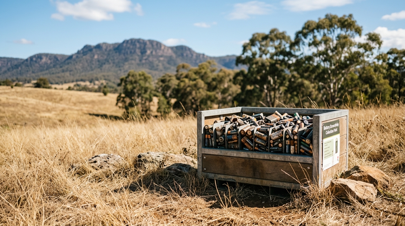 AI-generated supporting image NSW Mandates Battery Product Stewardship to Prevent Toxic Waste Fires