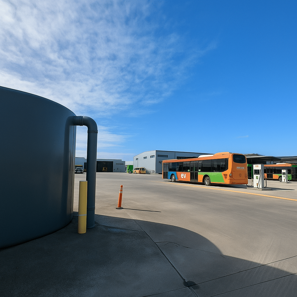 Western Melbourne bus depot hardstand and refuelling area - site investigation