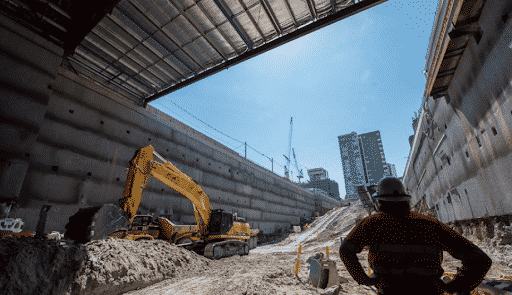 Rail Station Excavation