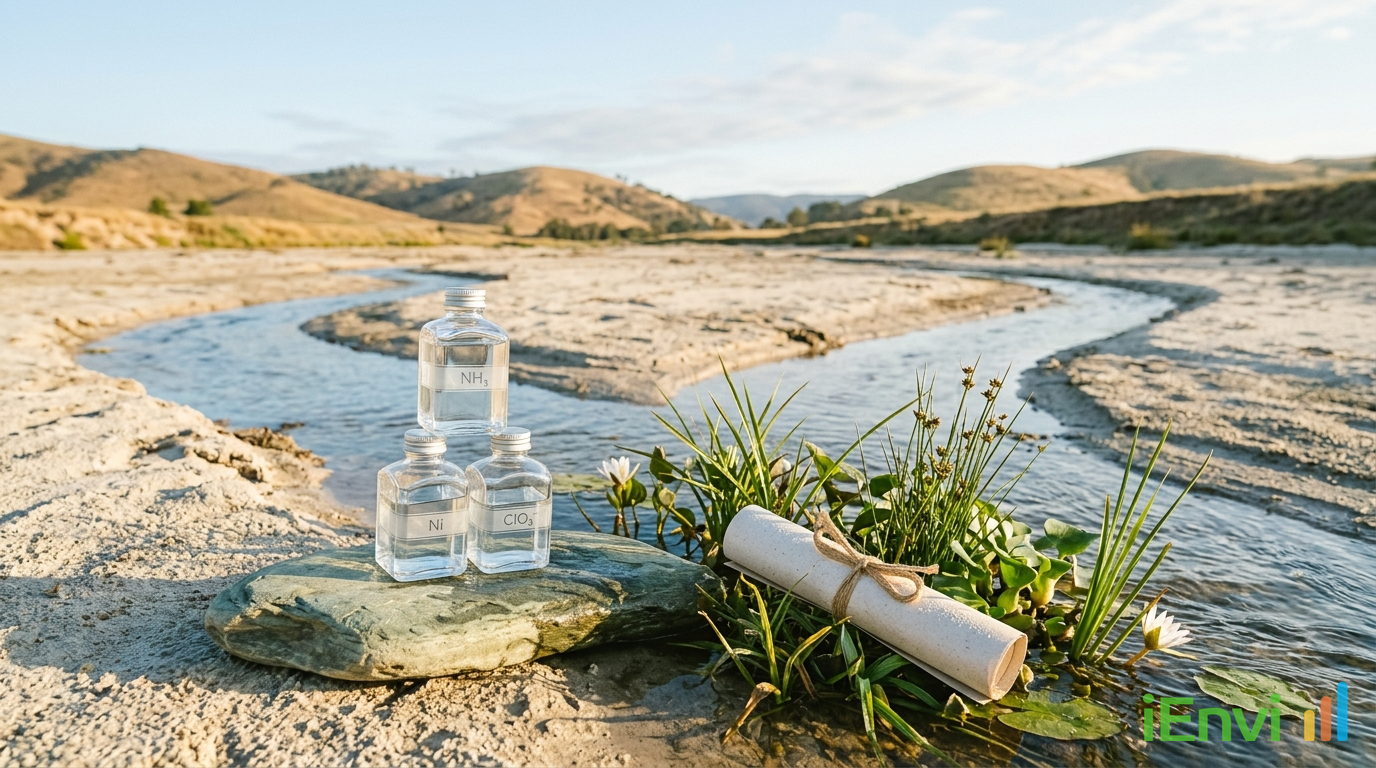 NHMRC releases draft ADWG updates for ammonia, nickel, and chlorate, impacting groundwater potable use screening criteria.