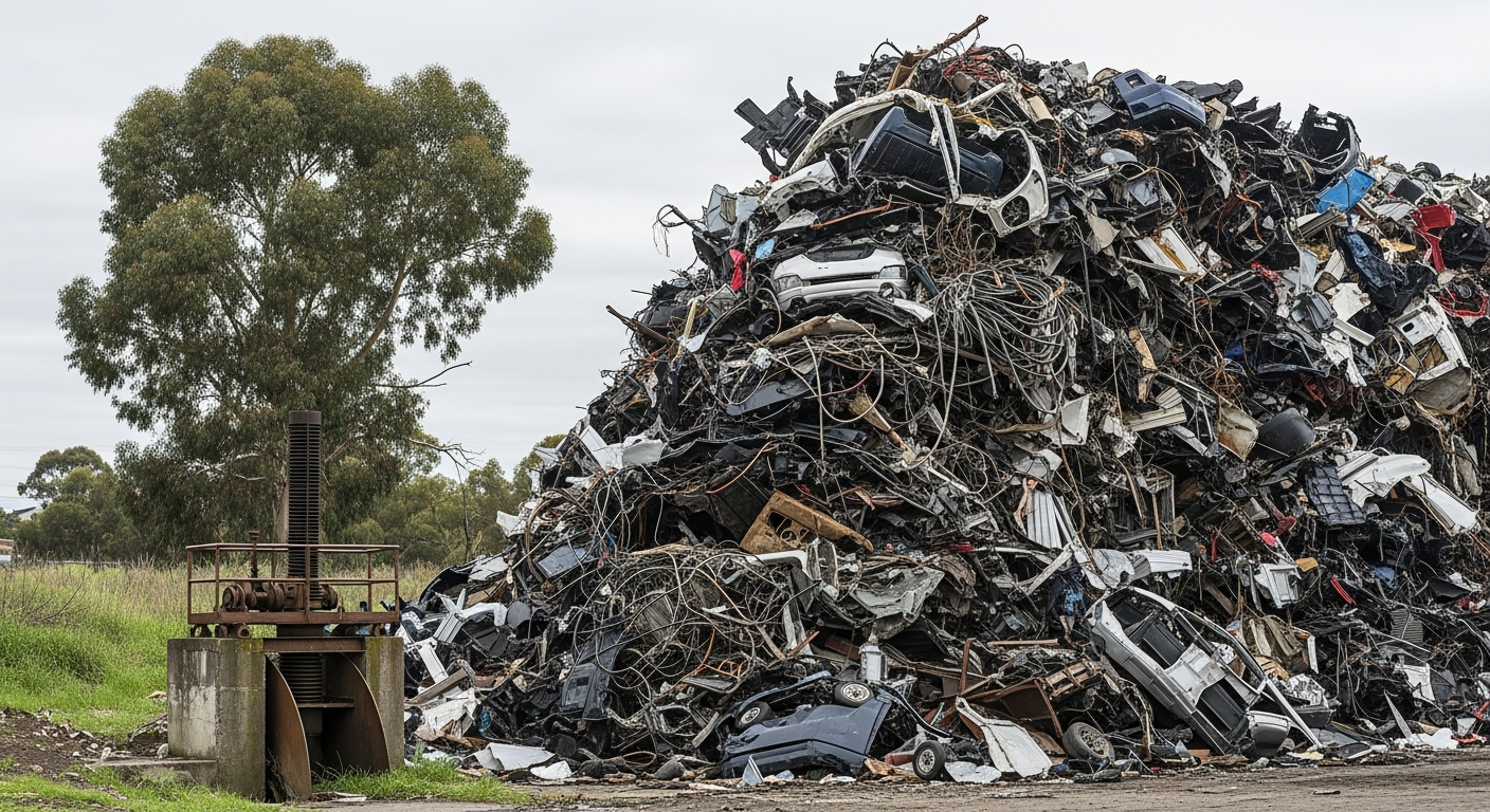 Stacks, Sparks and a Creek at the Fence Line: Fire Risk Compliance at a Melbourne Metal Recycling Facility - iEnvi project image