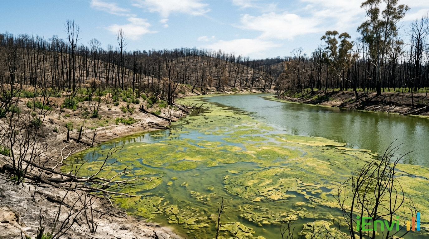 MDBA warns of acute post-bushfire heavy metal contamination and severe algal blooms across the Murray-Darling Basin.