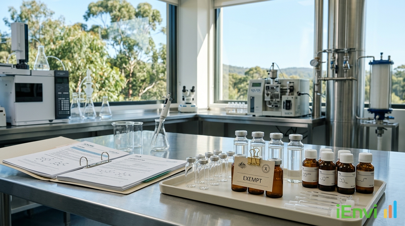 TGA Clarifies IChEMS Exemptions for Therapeutic Goods