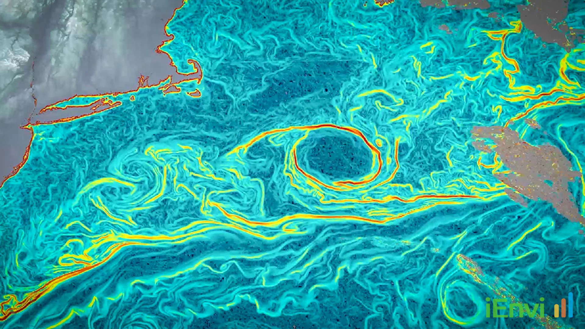 Breakthrough AI method GOFLOW enables high-resolution tracking of ocean currents using existing weather satellite data.