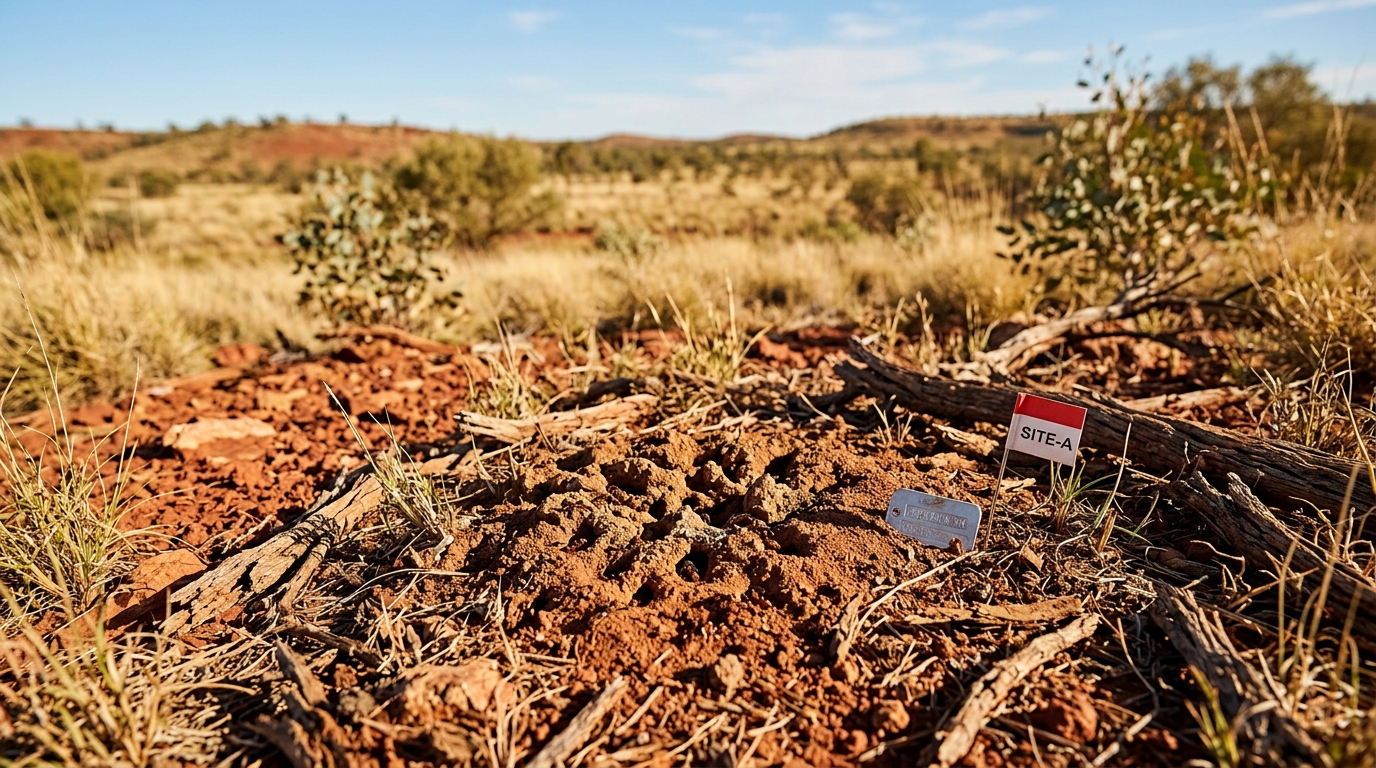 AI-generated supporting image Australian ant species unmasked as 26+ distinct species, impacting EIS and EPBC Act compliance