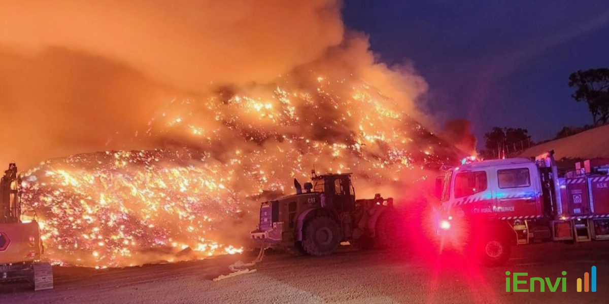 Gunnedah Quarry Products fined $52,000 over Marys Mount landfill fire and unauthorised waste stockpiling