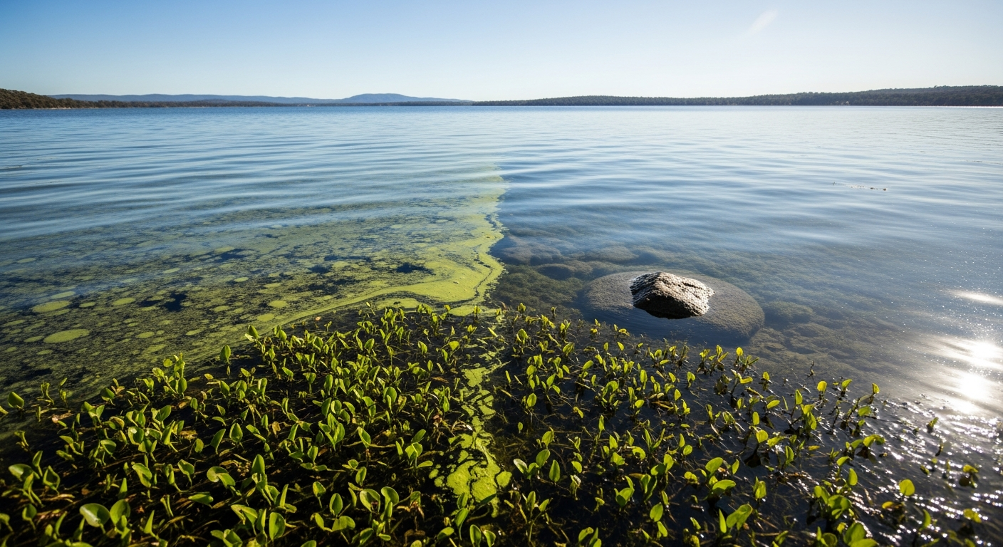AI-generated supporting image ACT Government Launches 10-Year Healthy Waterways Plan for Lake Tuggeranong to Combat Algal Blooms