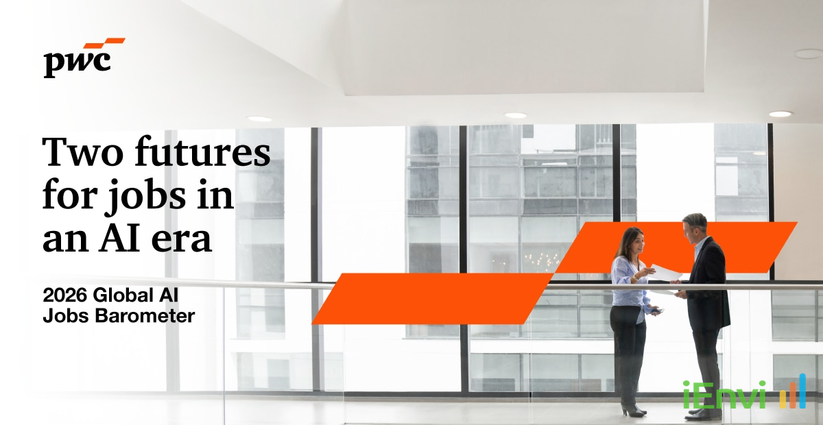 PwC 2026 Global AI Jobs Barometer highlights seniorisation of entry-level roles