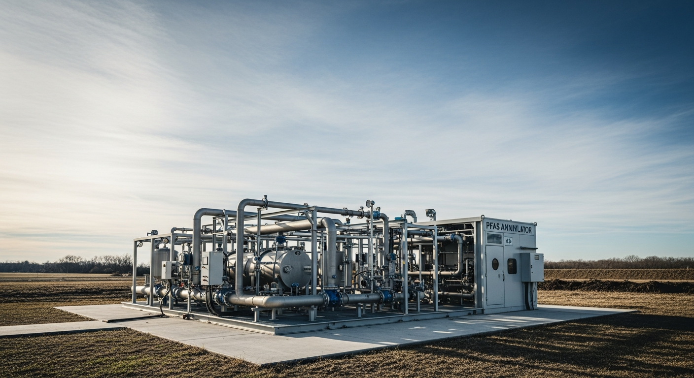 Ohio EPA Deploys PFAS Annihilator to Destroy 14,000 Gallons of Legacy AFFF