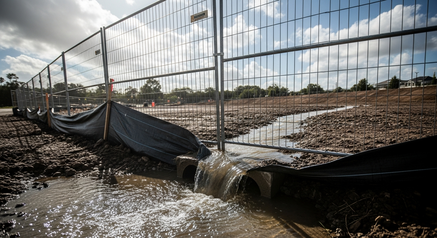 EPA Victoria Fines Builder Over Rainstorm Runoff, Highlighting Strict CEMP Boundary Requirements