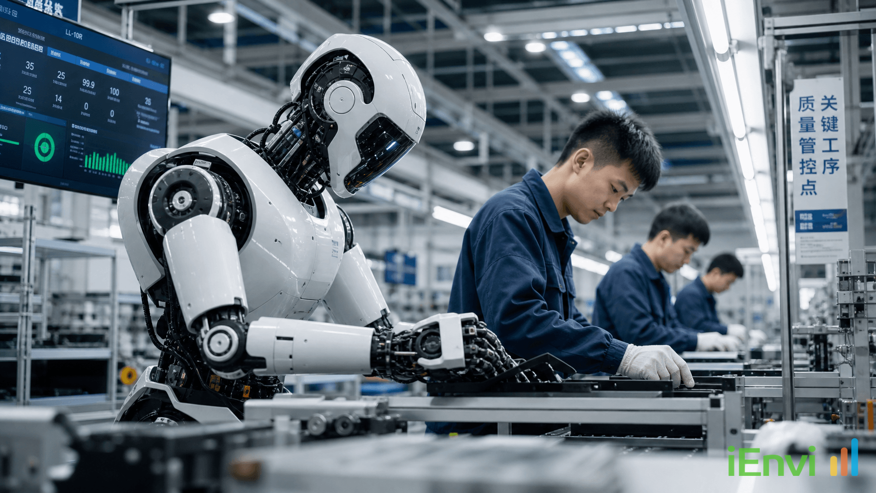 China launches nationwide mandate to deploy 10,000 humanoid robots into active industrial and service roles by the end of 2026