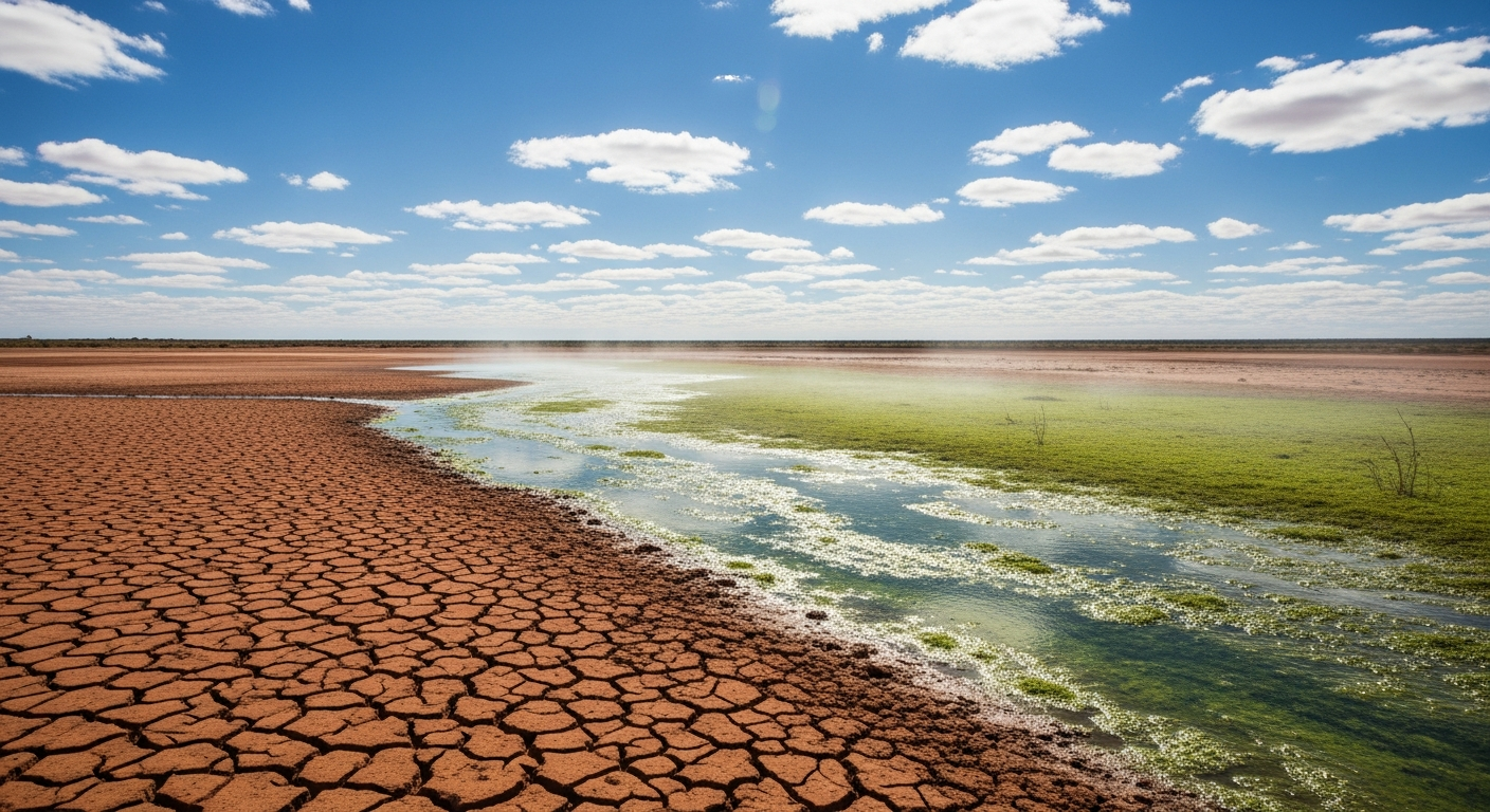 AI-generated supporting image Great Artesian Basin Rehabilitation Program Saves 4,923 ML of Water