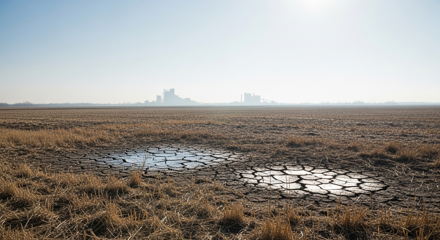 AI-generated supporting image Queensland Biosolids Industry Faces 'Perfect Storm' as Ubiquitous PFAS and Unregulated PFDA Clash with Tightening Standards