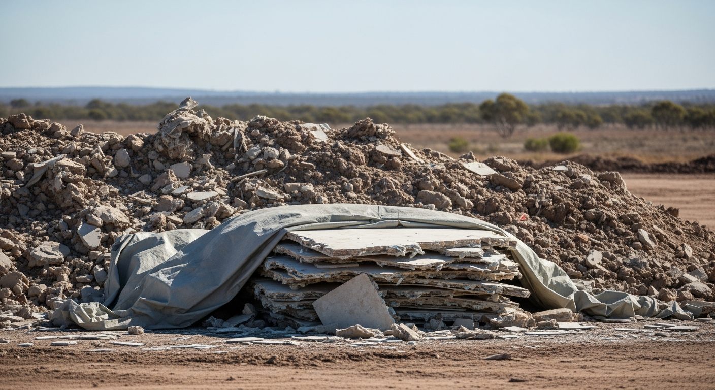 AI-generated supporting image Record $60,000 Fine and $1M+ Clean-Up Order for Victorian Landowner Over Asbestos Dumping