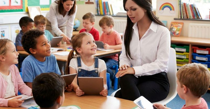 Primary source First-of-its-kind humanoid robot Sally deployed as classroom assistant in NY school district