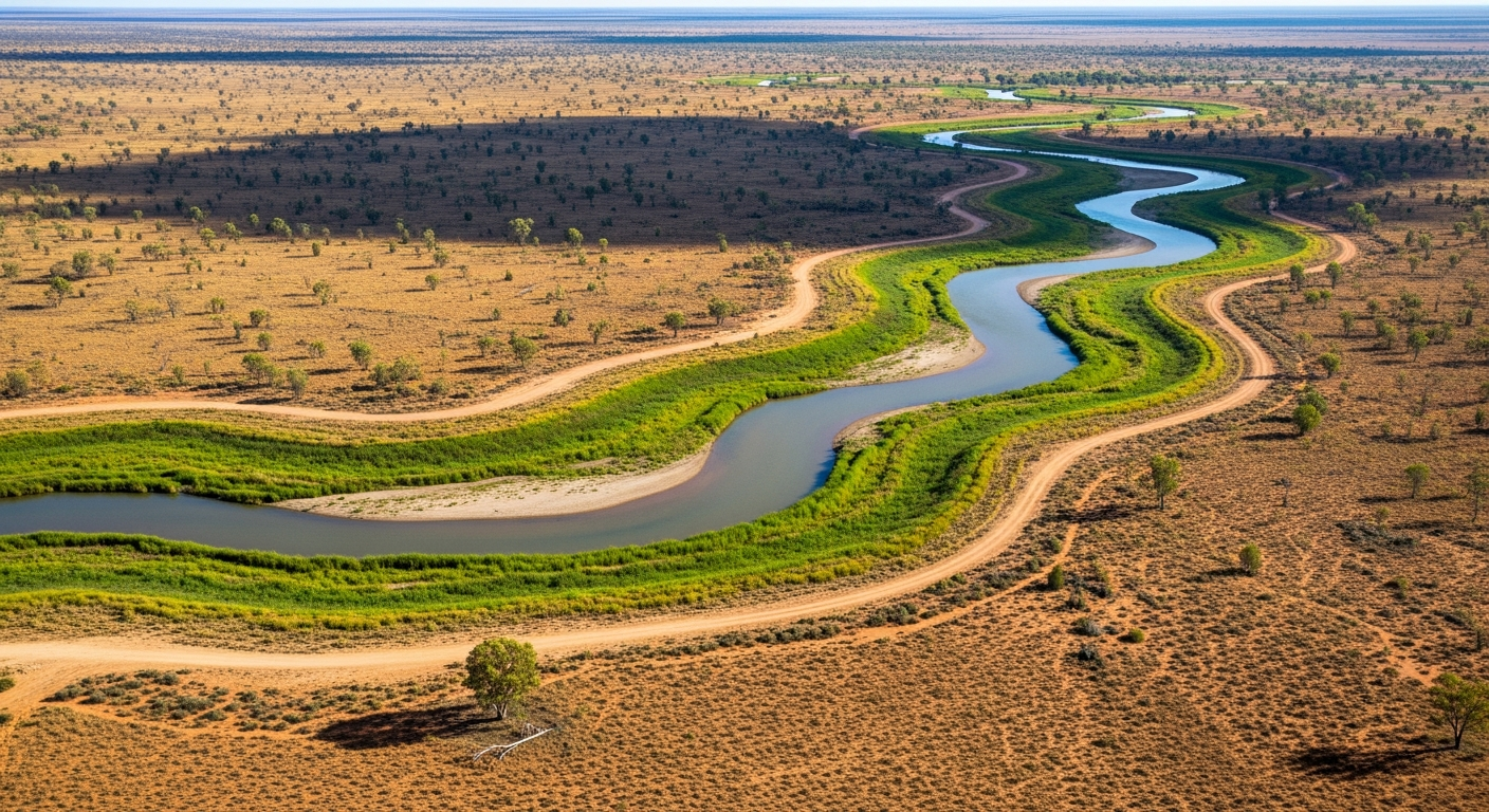 AI-generated supporting image Great Artesian Basin Rehabilitation Program Saves 4,923 ML of Groundwater in 12 Months
