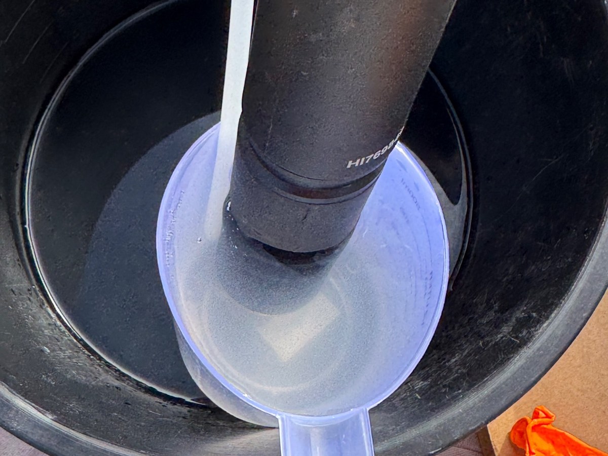 Multiparameter water quality probe used during low-flow groundwater sampling for a Contaminated Land Investigation Document Multiparameter water quality probe used during low-flow groundwater sampling for a Contaminated Land Investigation Document