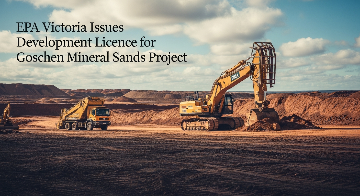 AI-generated supporting image EPA Victoria Issues Development Licence for Goschen Mineral Sands Project