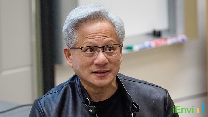 NVIDIA CEO Jensen Huang leads 25-company coalition defending open-weight AI