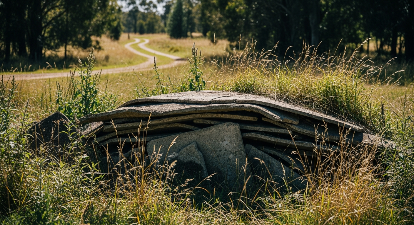 AI-generated supporting image Victorian Landowner Fined $60,000 and Ordered to Pay $1M+ Clean-Up for Illegal Asbestos Dumping