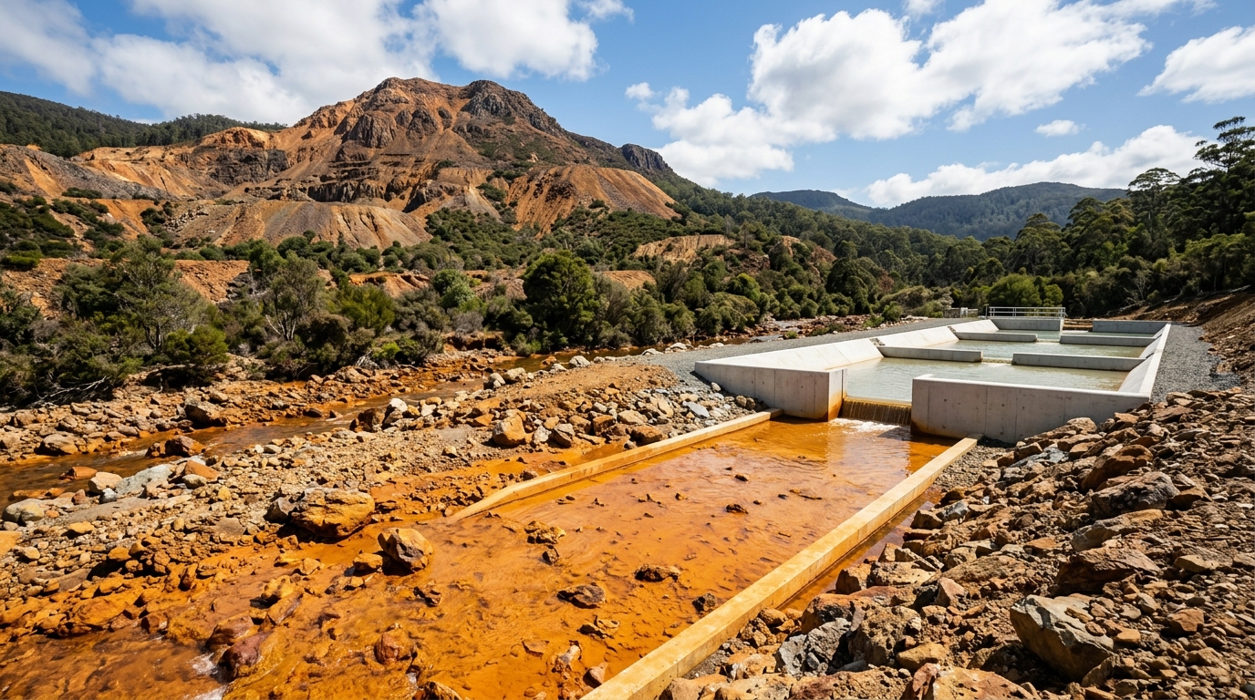 Tasmania passes Mt Lyell legislation transitioning legacy acid mine drainage to active EPA oversight