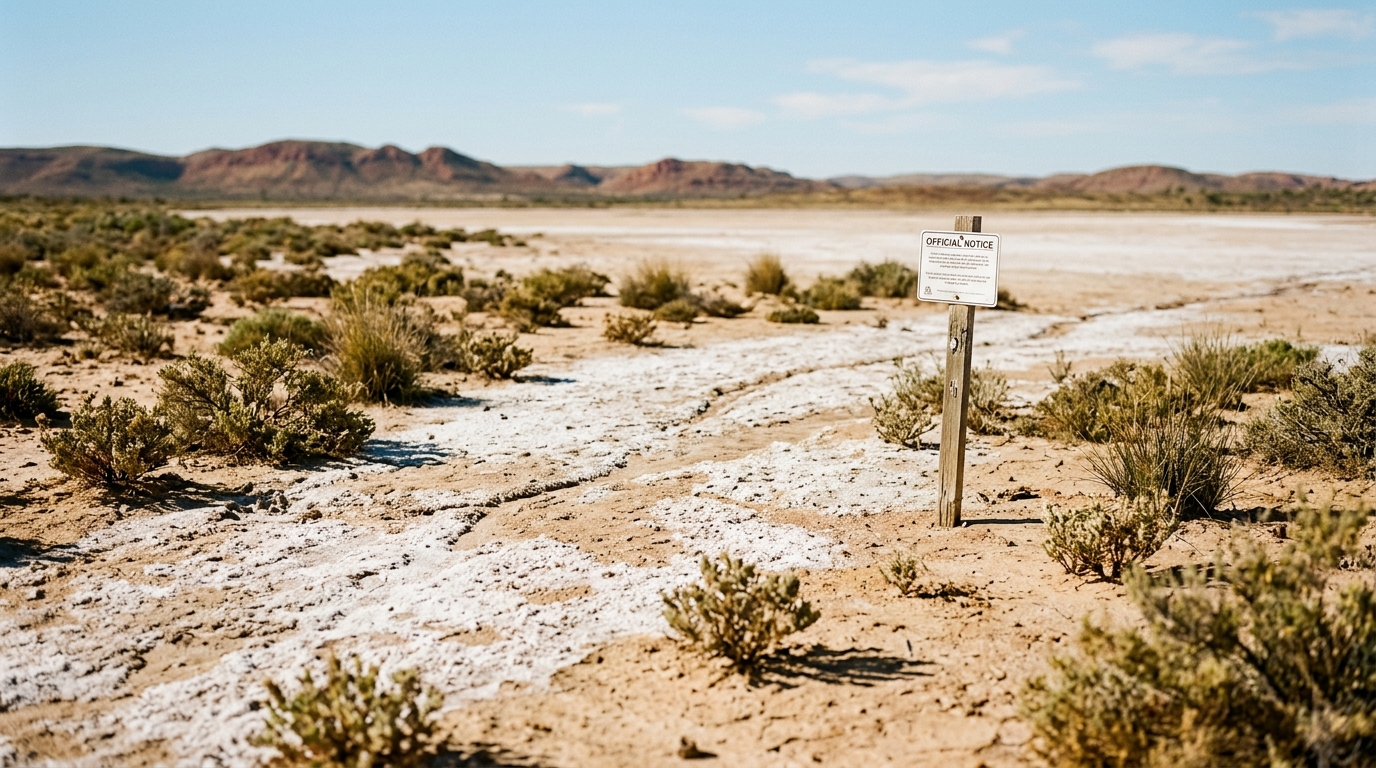 WA DMPE issues Stop Work Order after satellite imagery uncovers unauthorised 23-hectare saline groundwater discharge