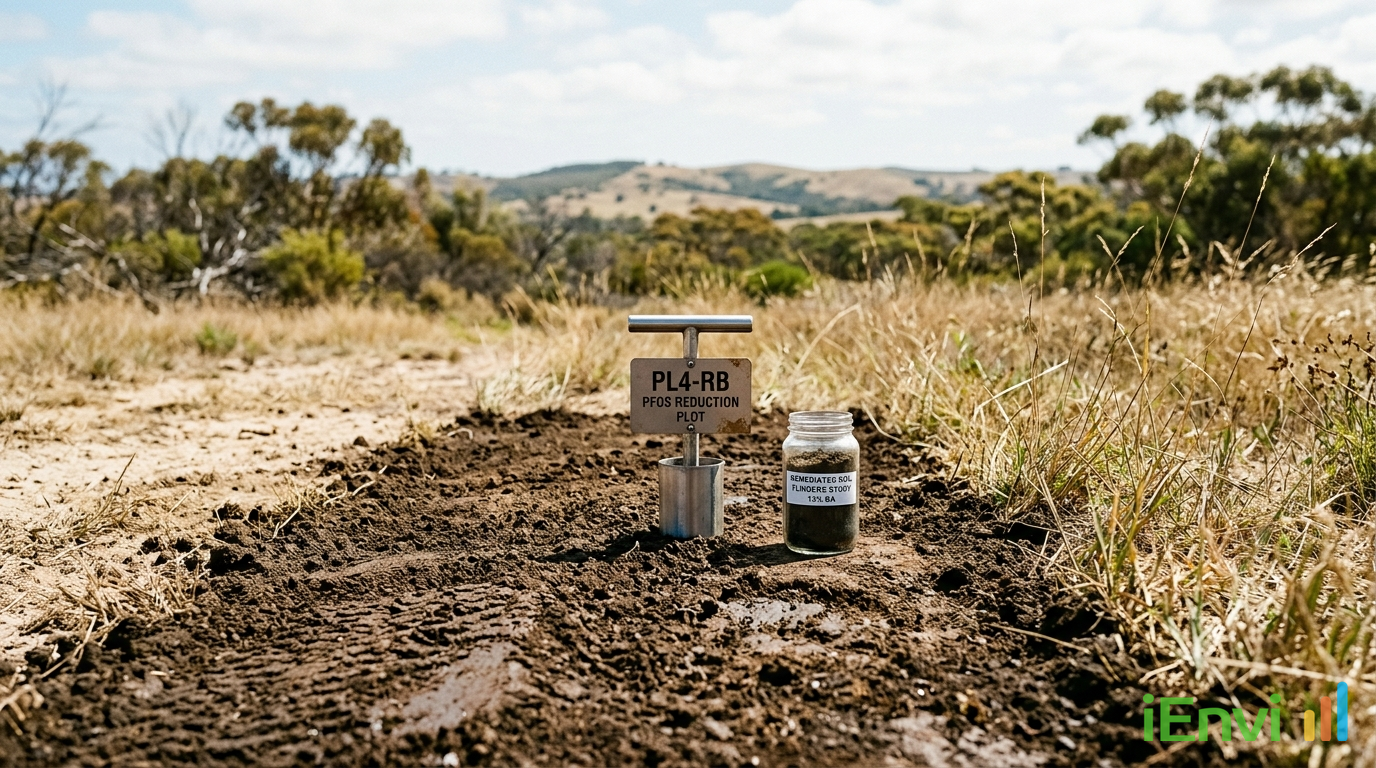 Flinders University study demonstrates RemBind 300 reduces PFOS relative oral bioavailability to 13 per cent in AFFF-contaminated soil