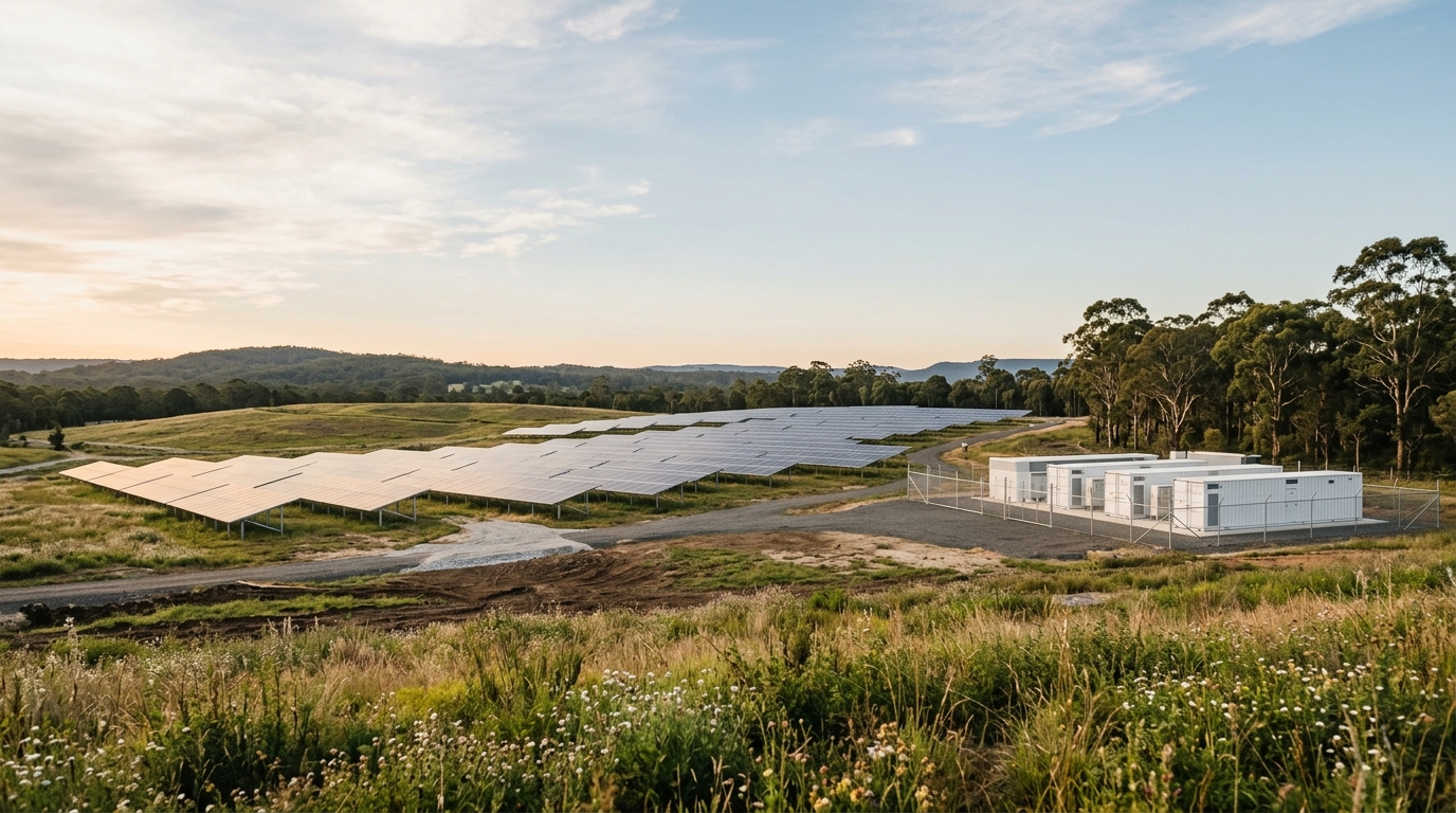 Shoalhaven City Council endorses plan to convert remediated 11.36-hectare North Nowra landfill into solar and battery hub