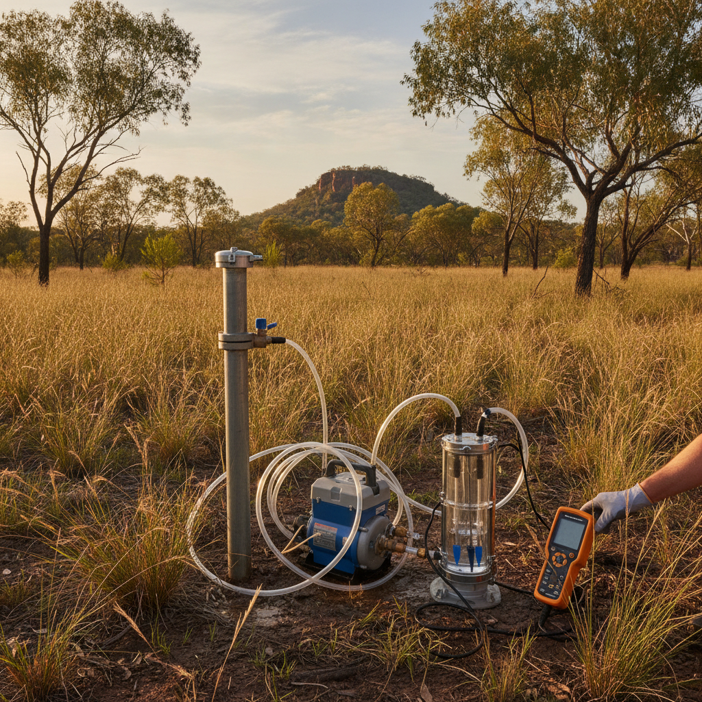 Low-Flow Groundwater Sampling: Step-by-Step Field Guide for Australia