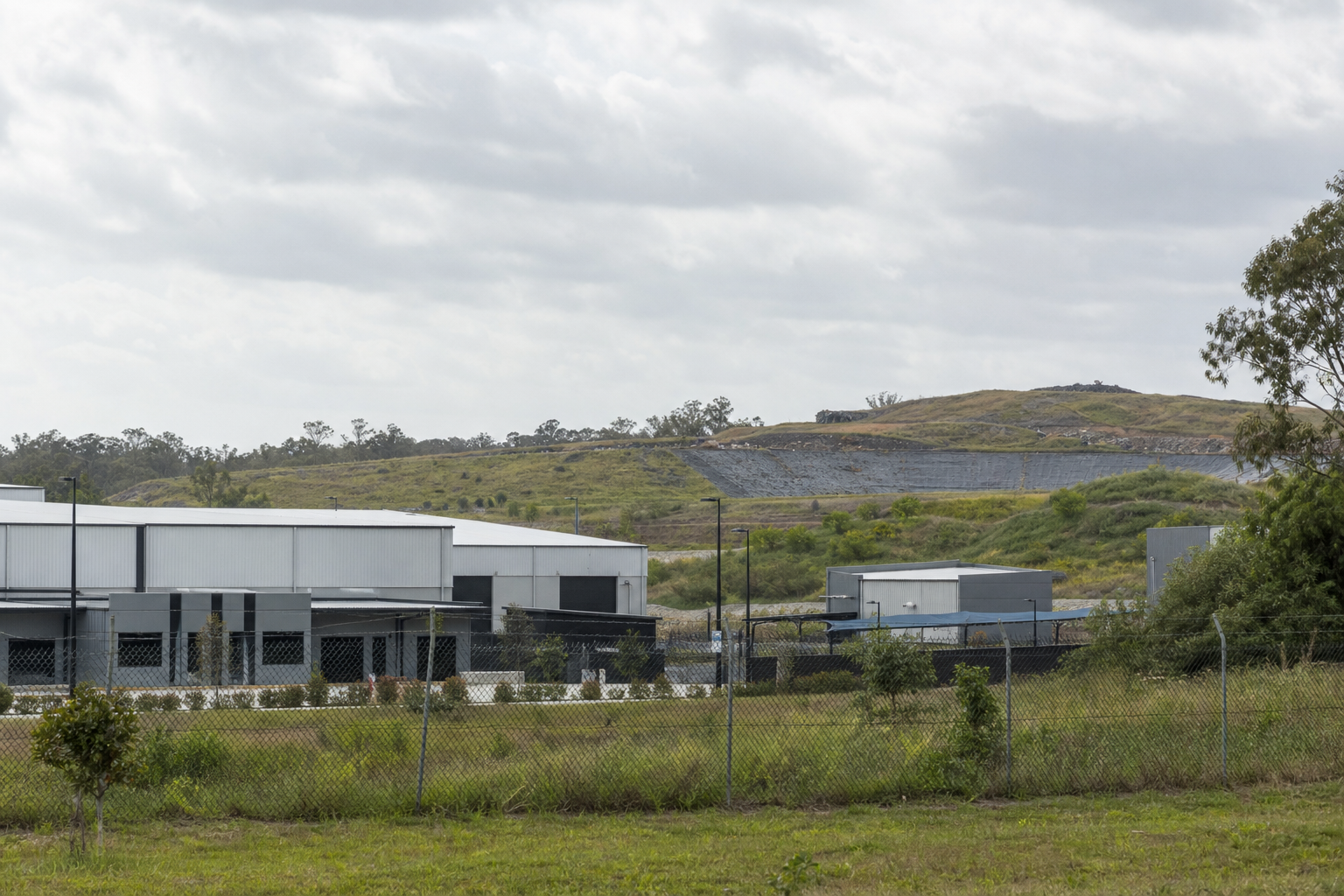 Warehouse land beside a closed landfill, Willawong Queensland